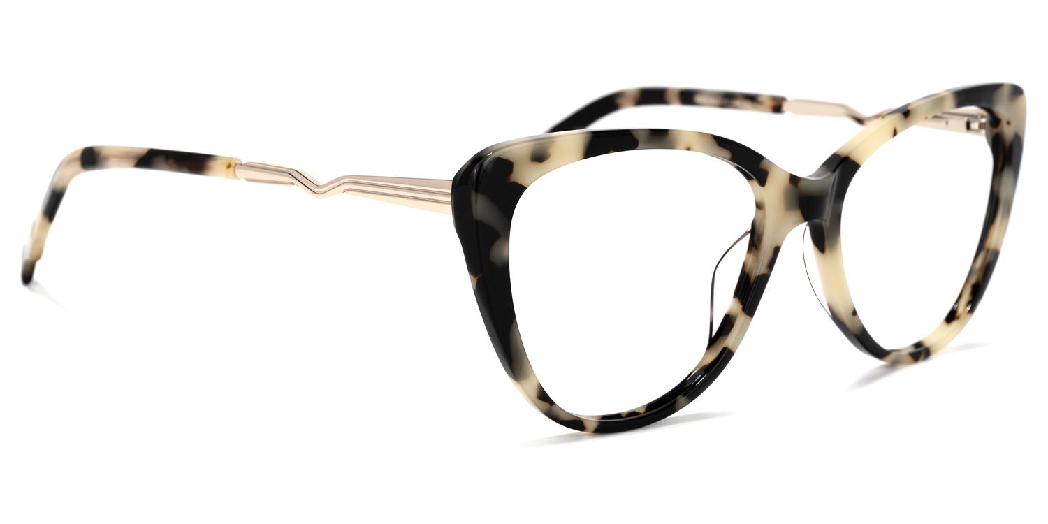 Amena Cateye Light-Tortoise Glasses | ZEELOOL Canada2