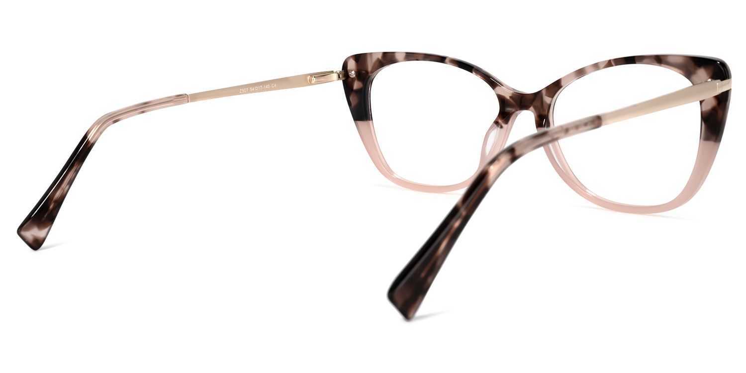 Posey Cateye Two-Tone Glasses | ZEELOOL Canada4