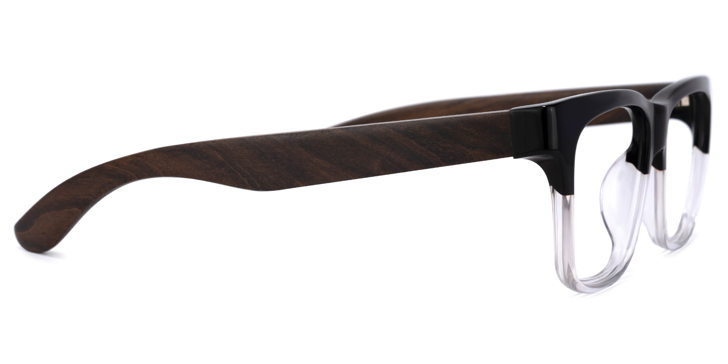 Atherbest Square Black-Crystal Glasses | ZEELOOL Canada3