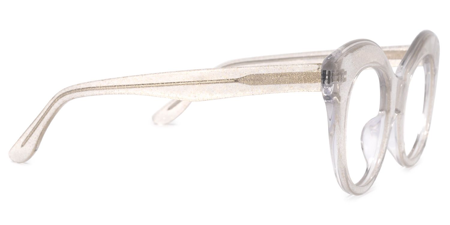 Rosemary Cateye Clear Glasses | ZEELOOL Canada3