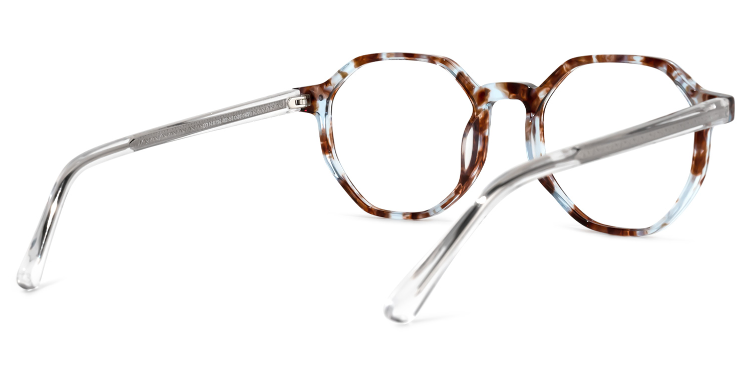 Steven Geometric Floral Glasses | ZEELOOL Canada3