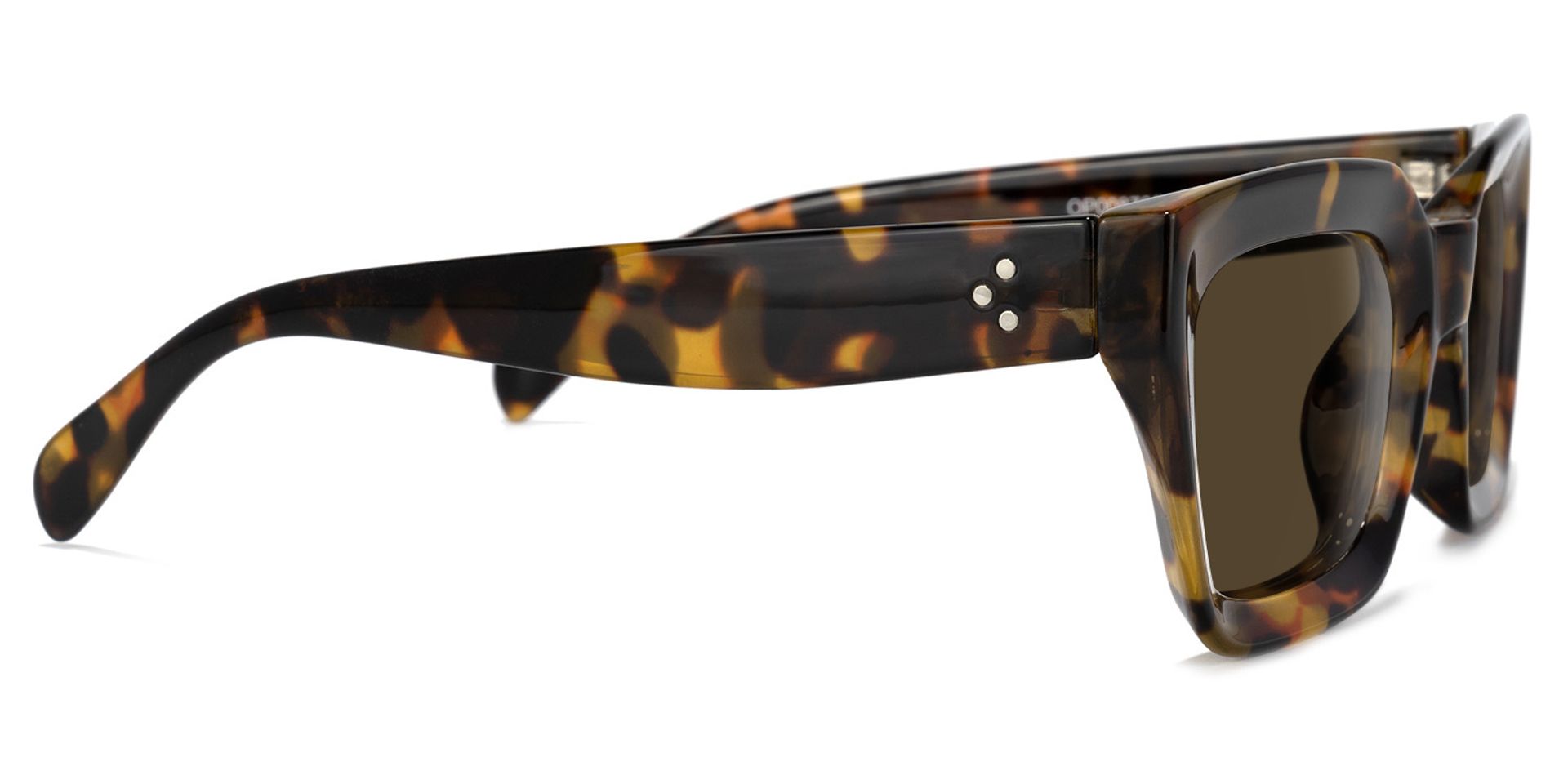 Nevaeh Square Tortoise Sunglasses | ZEELOOL Canada2
