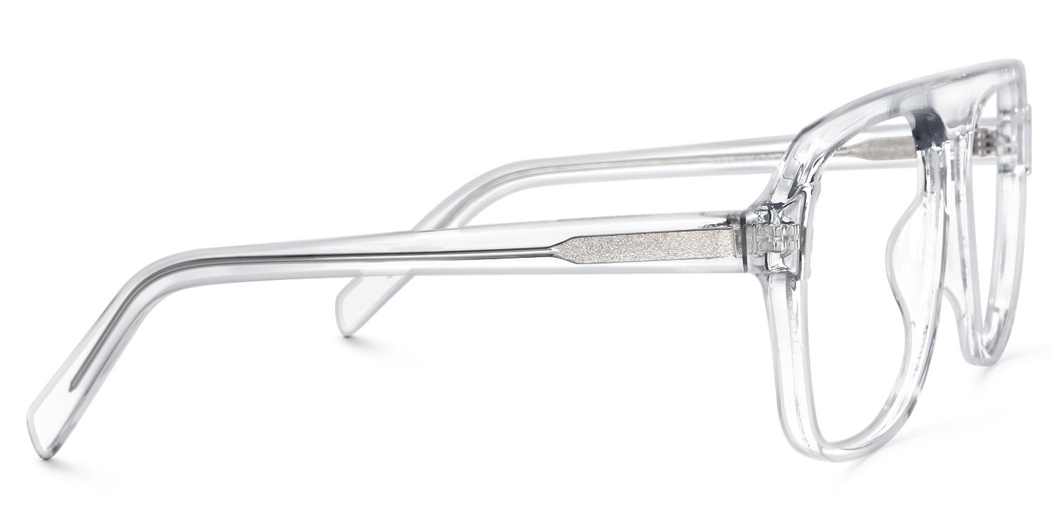 Shane Geometric Clear Glasses | ZEELOOL Canada2