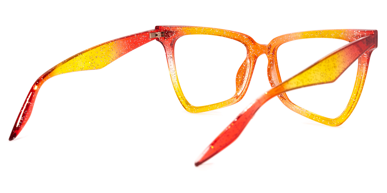 Geometrical Rainbow Eyeglasses | ZEELOOL Canada3