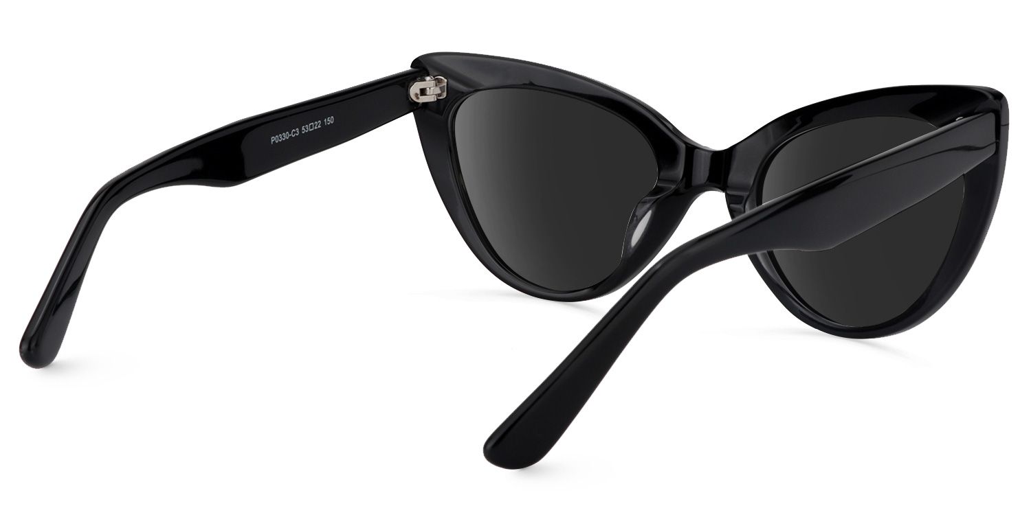 Cat Eye Black Glasses | ZEELOOL Canada3
