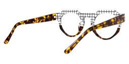 Karla Geometric Tortoise Glasses4