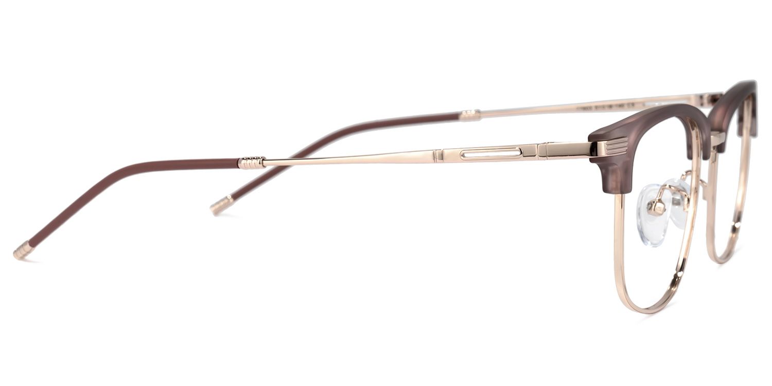 Mannella Browline Tawny Glasses | ZEELOOL Canada2