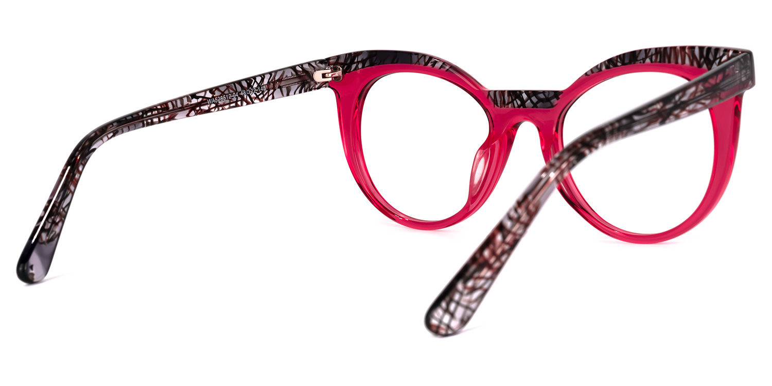 Lismary Cateye Pink Glasses | ZEELOOL Canada3
