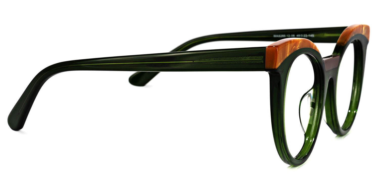 Lismary Cateye Green Glasses | ZEELOOL Canada2