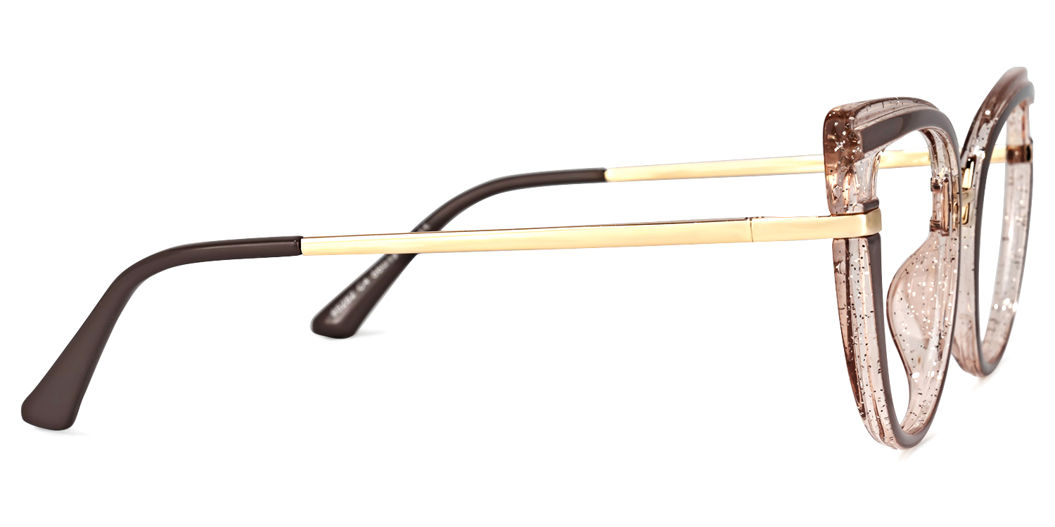 Medinas Cateye Khaki Glasses | ZEELOOL Canada2