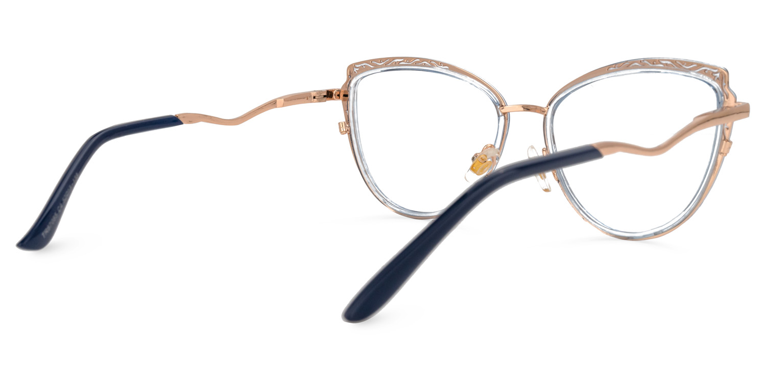 Arceiba Cateye Light-Gold Glasses | ZEELOOL Canada3