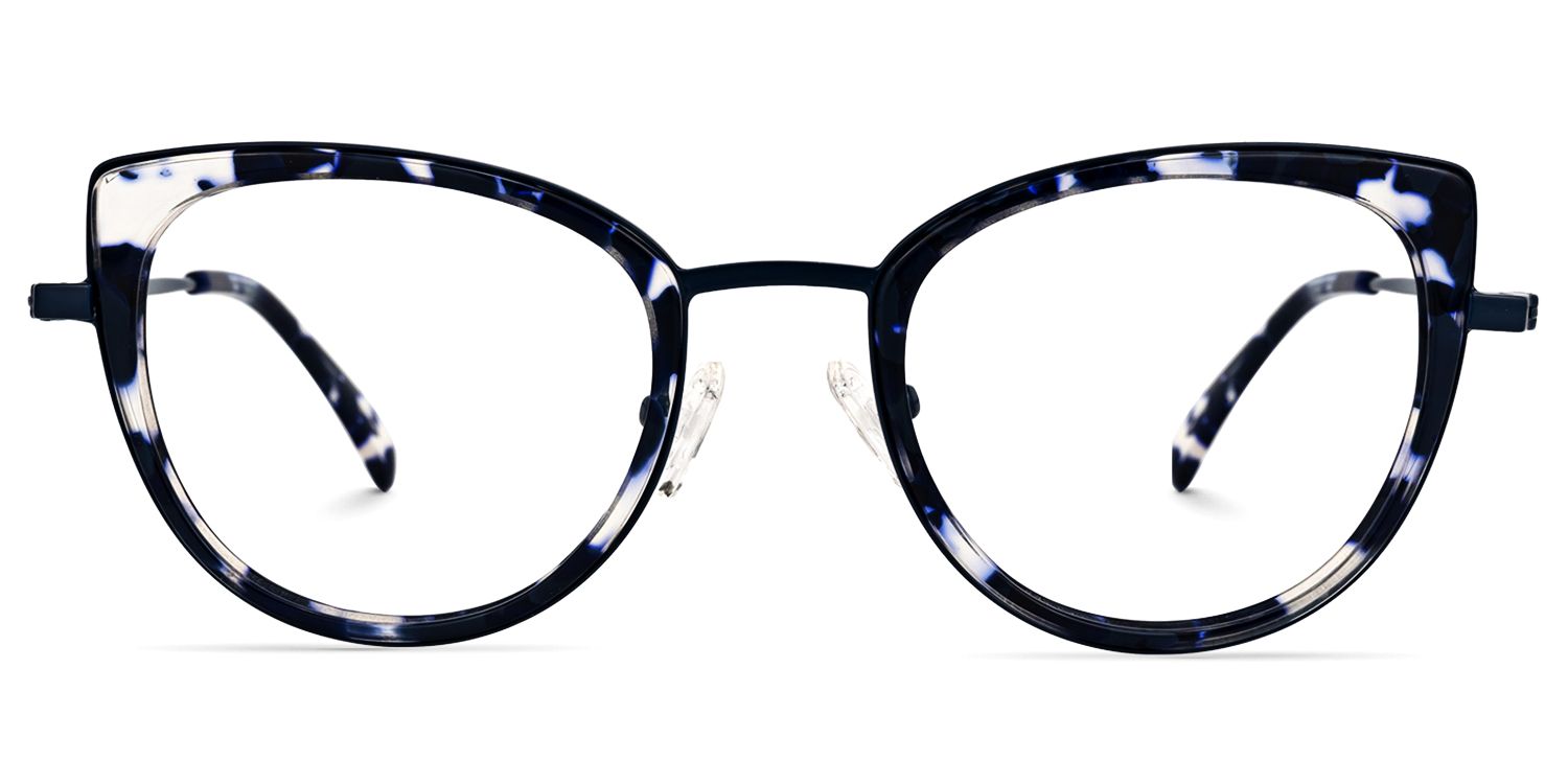 Taisha Cateye Blue-Tortoise Glasses | ZEELOOL Canada0