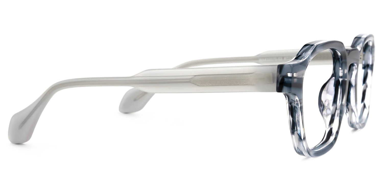 Faedo Square Blue Glasses | ZEELOOL Canada2