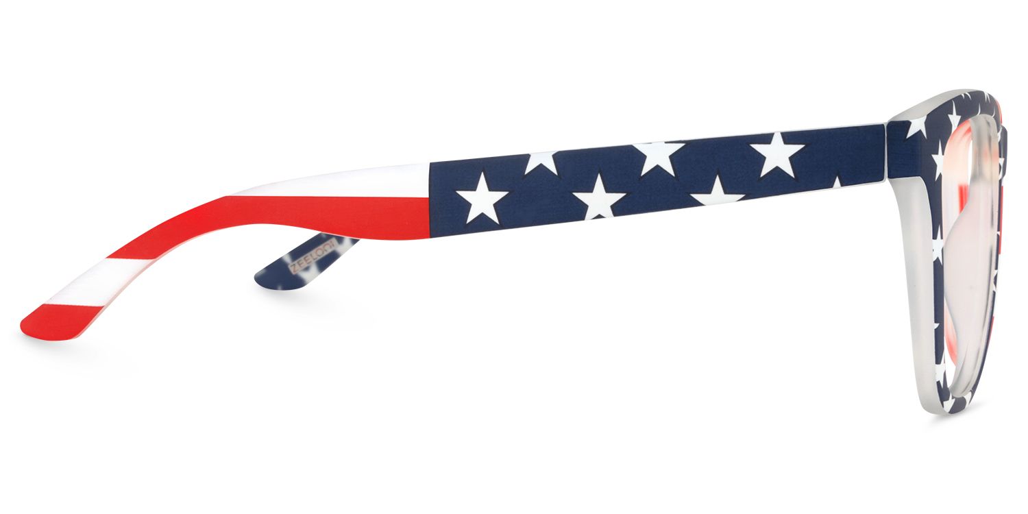 Pedro Square USA Flag Glasses | ZEELOOL Canada3
