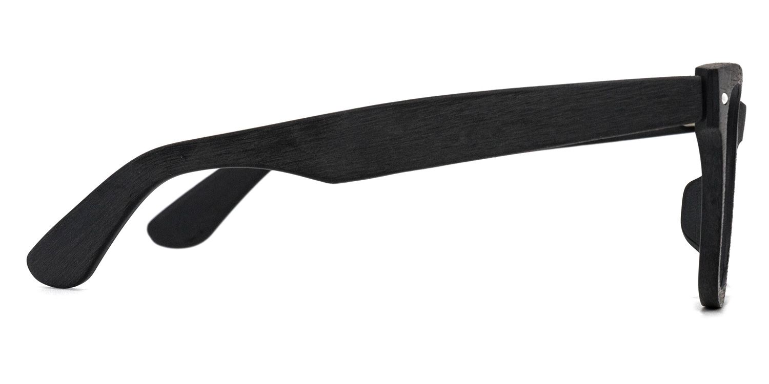 Ernie Square Black Glasses | ZEELOOL Canada3