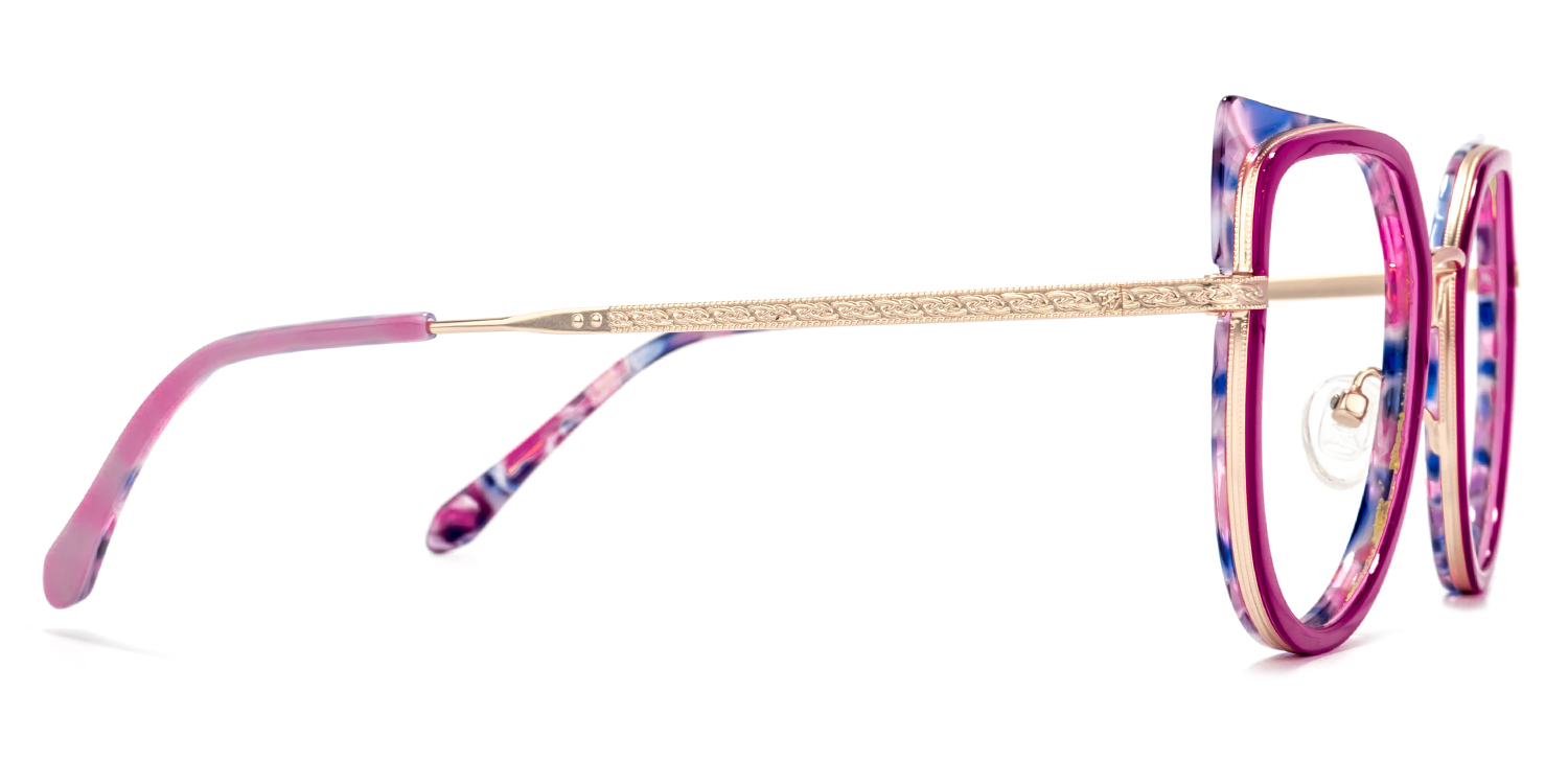 Felix Cateye Purple Glasses | ZEELOOL Canada3