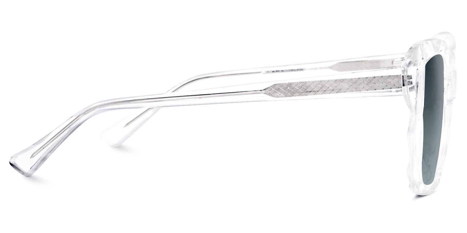 Edna Cateye Clear Sunglasses | ZEELOOL Canada3