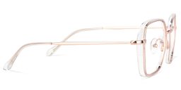 Natalee Rose-Gold Square Glasses3
