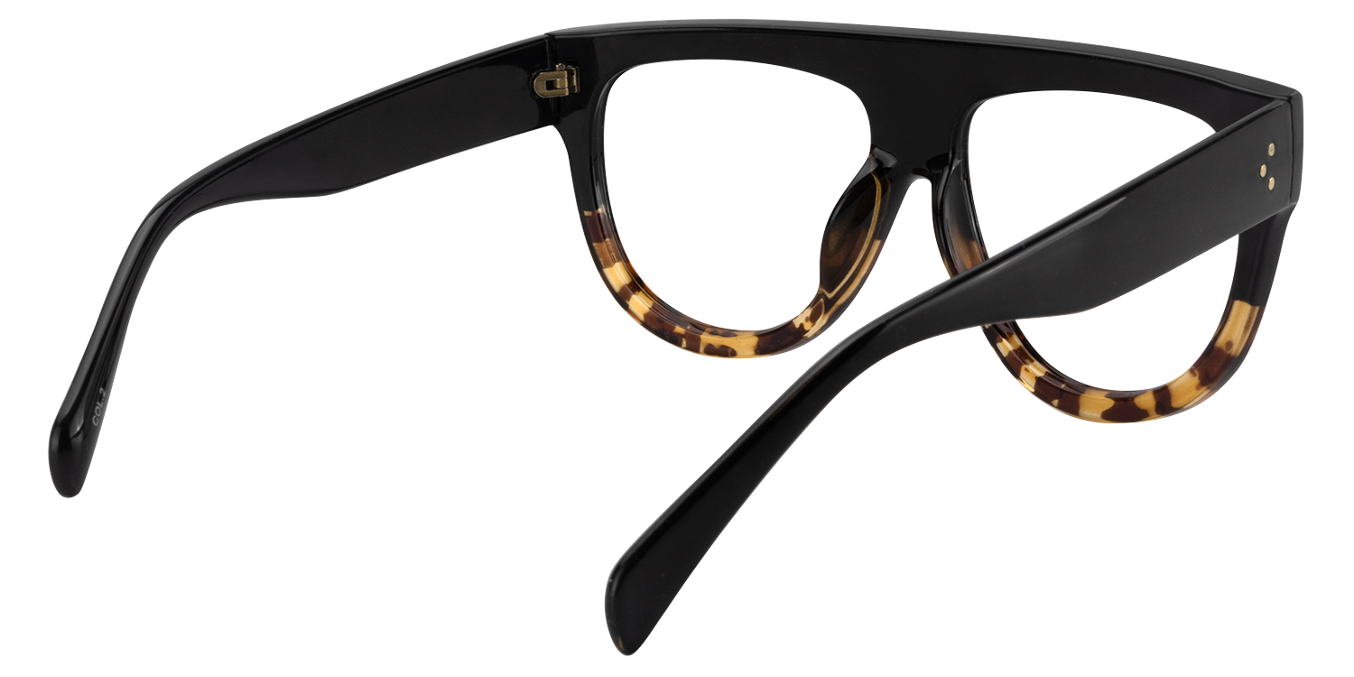 Jay Black Dark Tortoise Eyeglasses | ZEELOOL Canada5