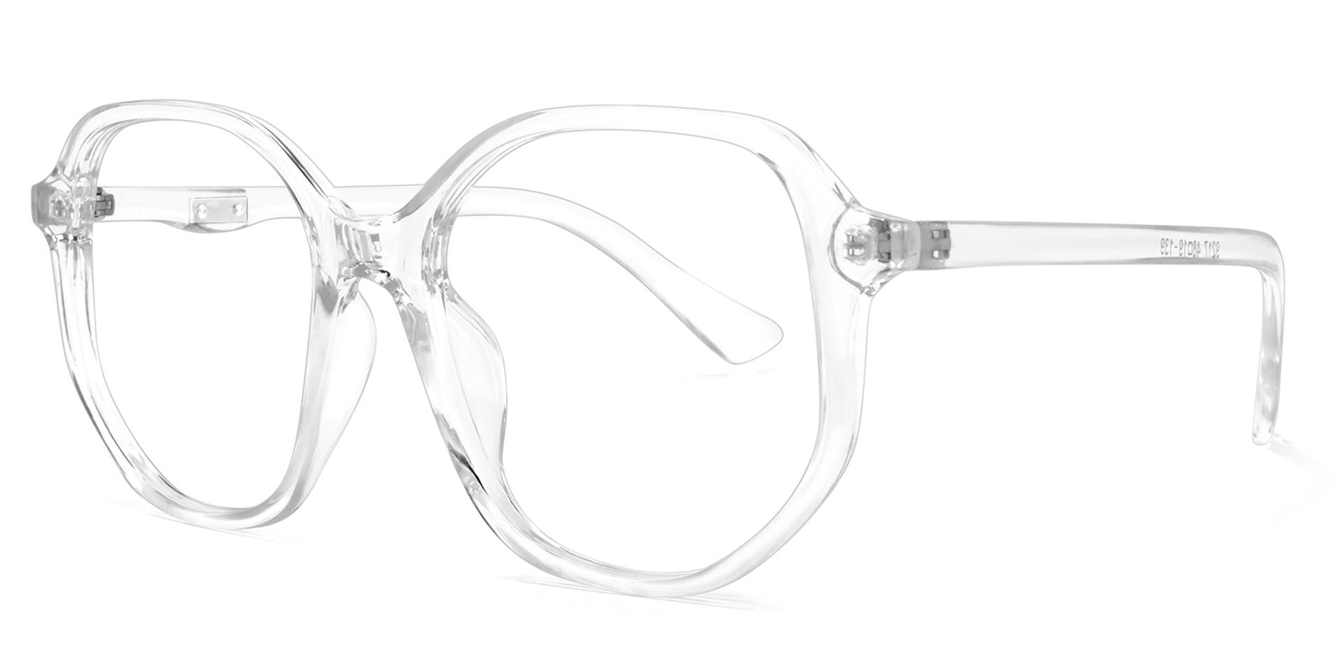 Rylee Geometric Clear Glasses | ZEELOOL Canada1