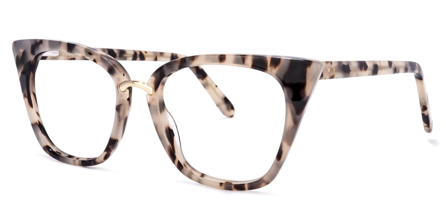 Martha Cat Eye Tortoise Glasses | ZEELOOL Canada1