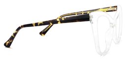 Shelby Cateye Clear Glasses3