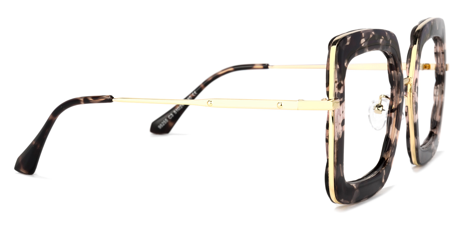 Tucker Square Tortoise Glasses | ZEELOOL Canada3