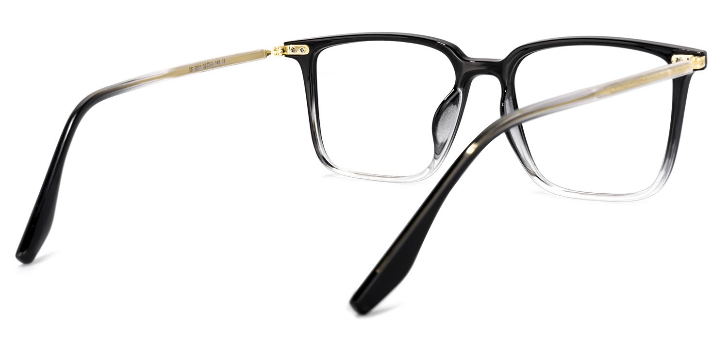 Tobias Square Black Glasses | ZEELOOL Canada4