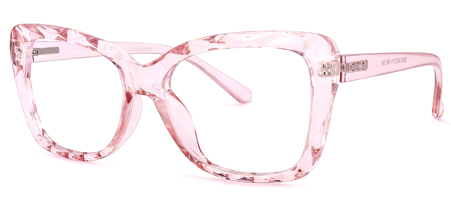 Wendell Cateye Pink Glasses1