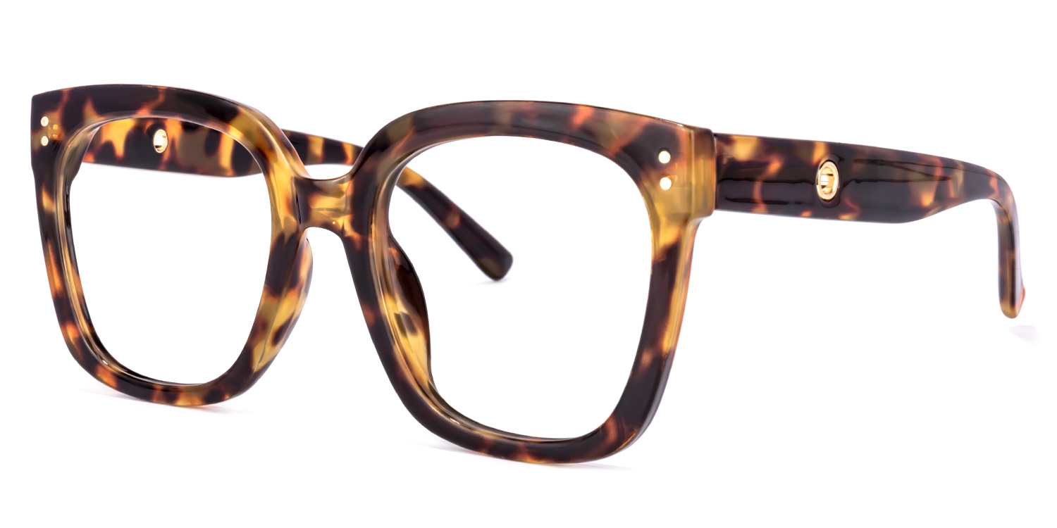 Wolfgang Square Tortoise Glasses1