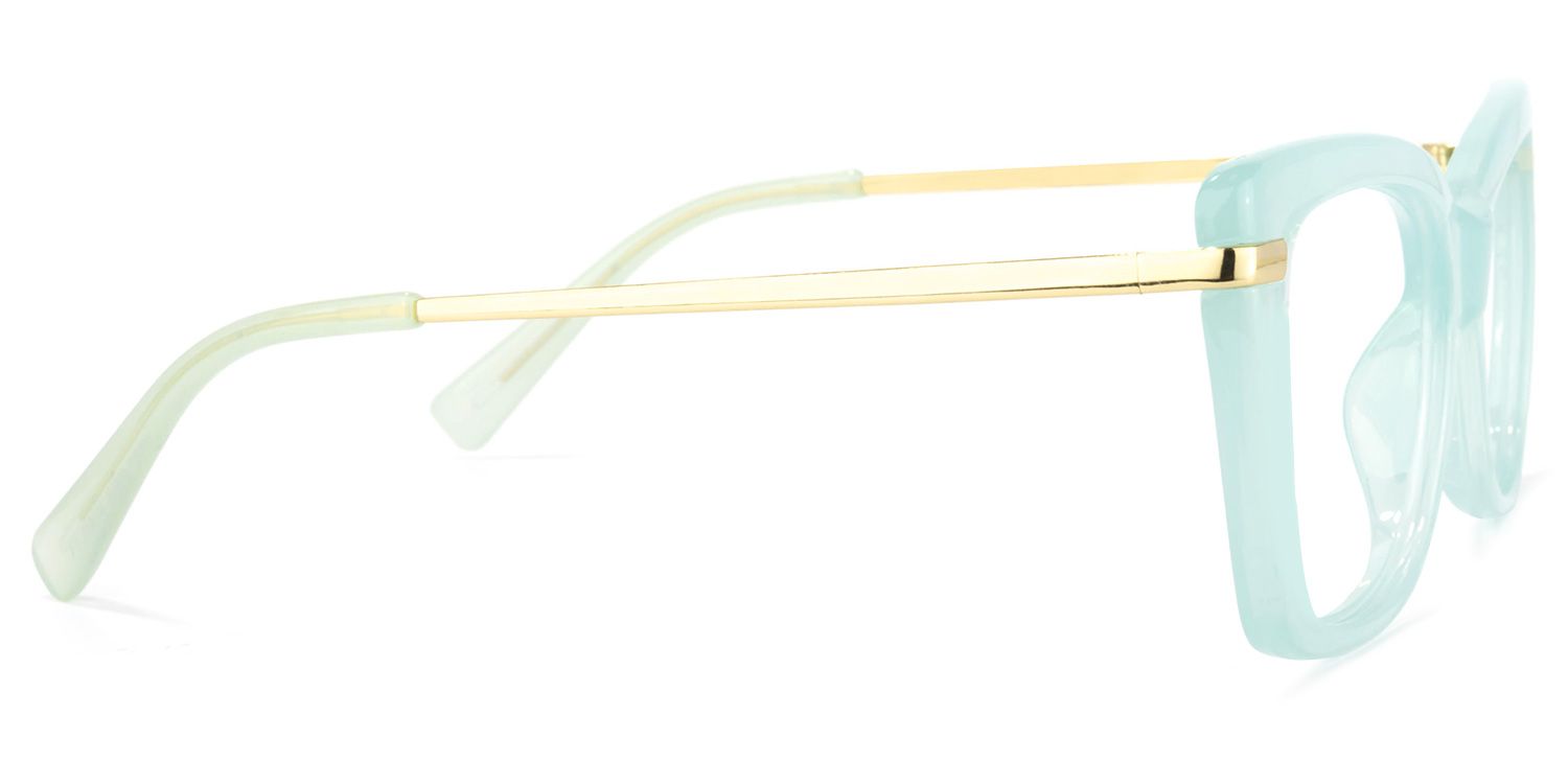 Yulia Cateye Green Glasses | ZEELOOL Canada3