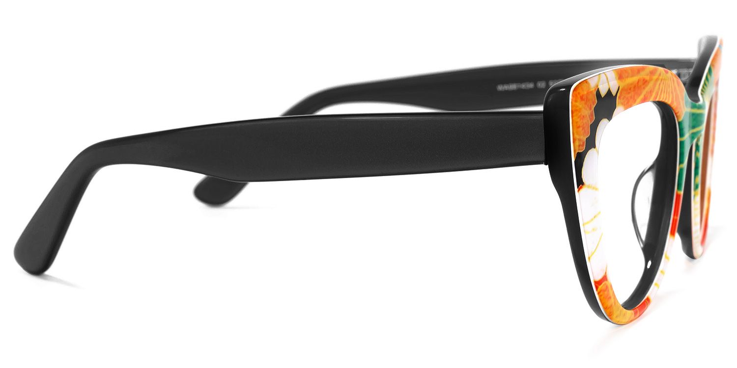 Makie Cateye Black Glasses | ZEELOOL Canada3