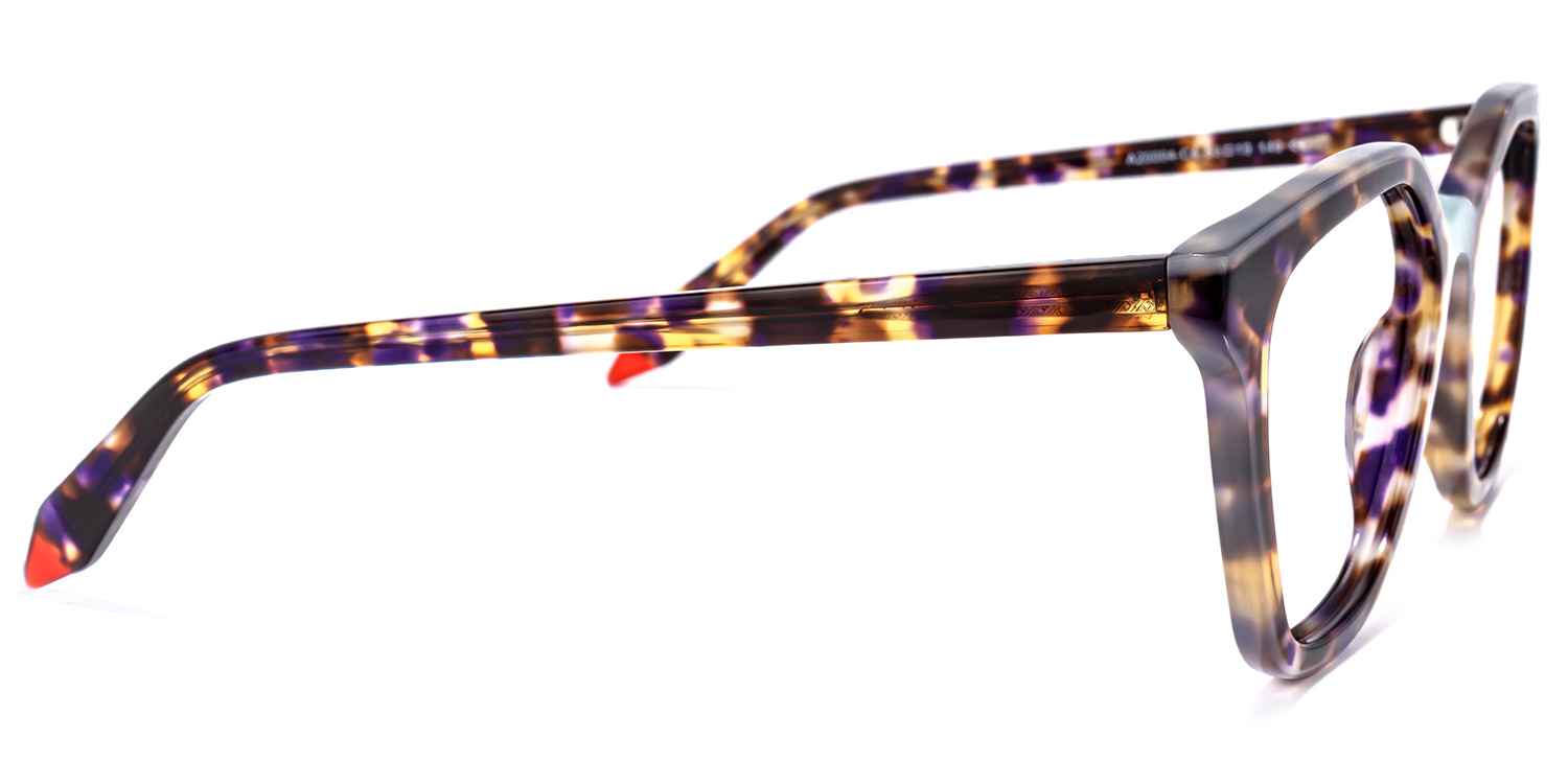 Yannick Square Purple-Tortoise Glasses | ZEELOOL Canada3