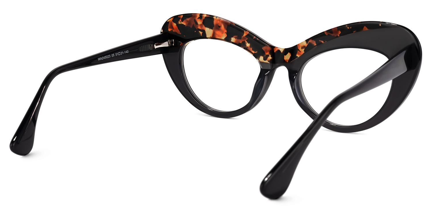 Bellamy Cateye Black-Tortoise Glasses3