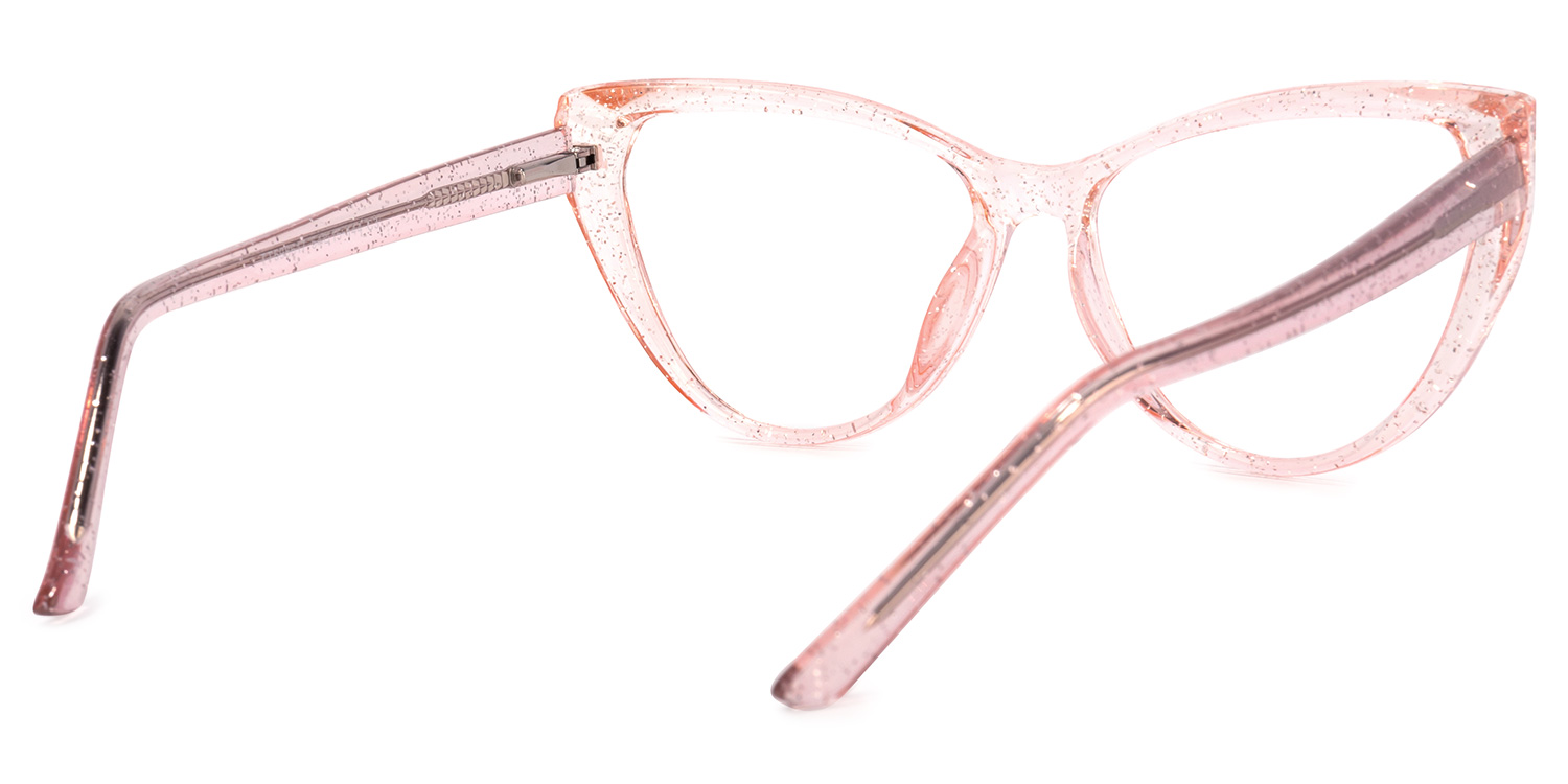 Tarun Cateye Pink Glasses | ZEELOOL Canada4