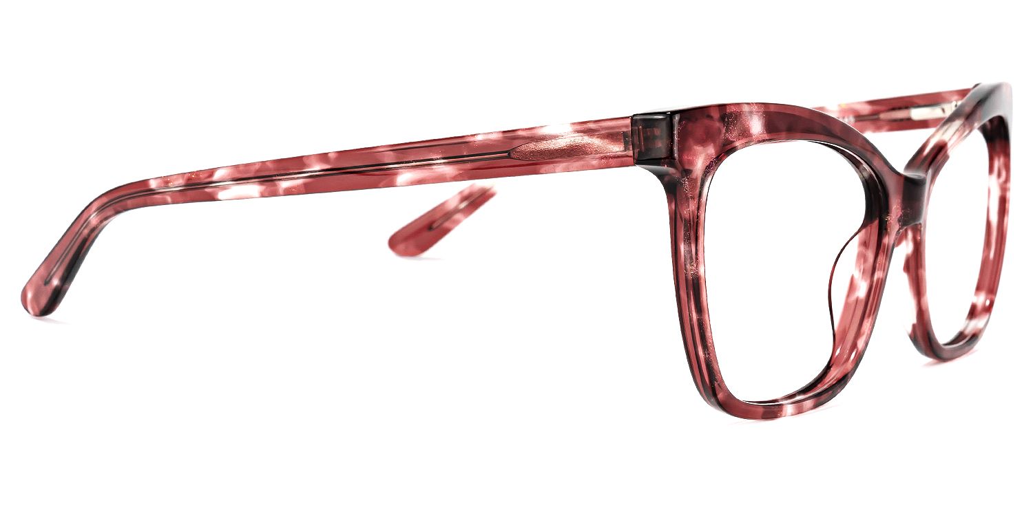 Richardson Cateye Light-Maroon Glasses | ZEELOOL Canada3
