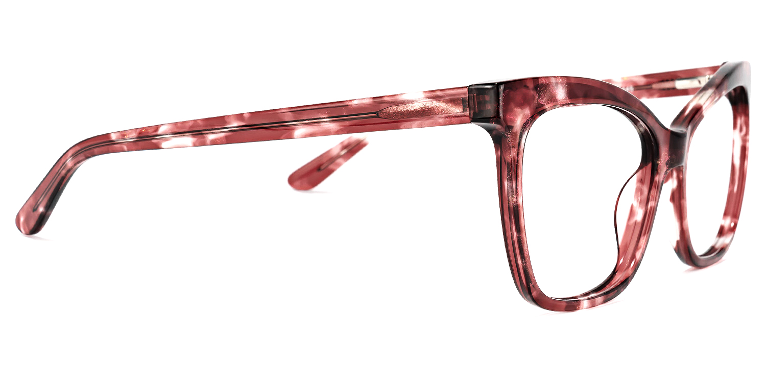 Richardson Cateye Light-Maroon Glasses | ZEELOOL Canada3