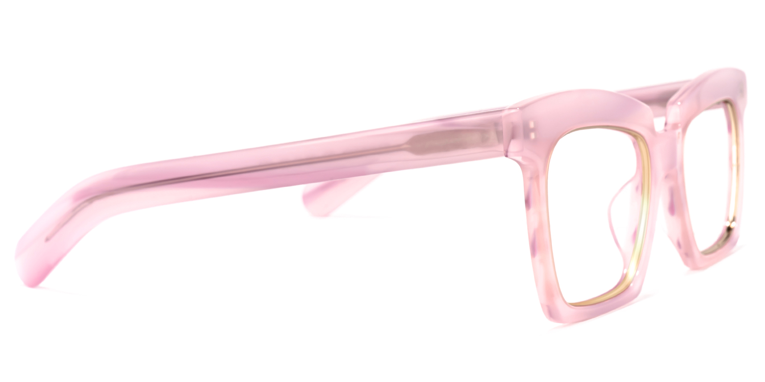 Corrales Square Pink Glasses | ZEELOOL Canada3