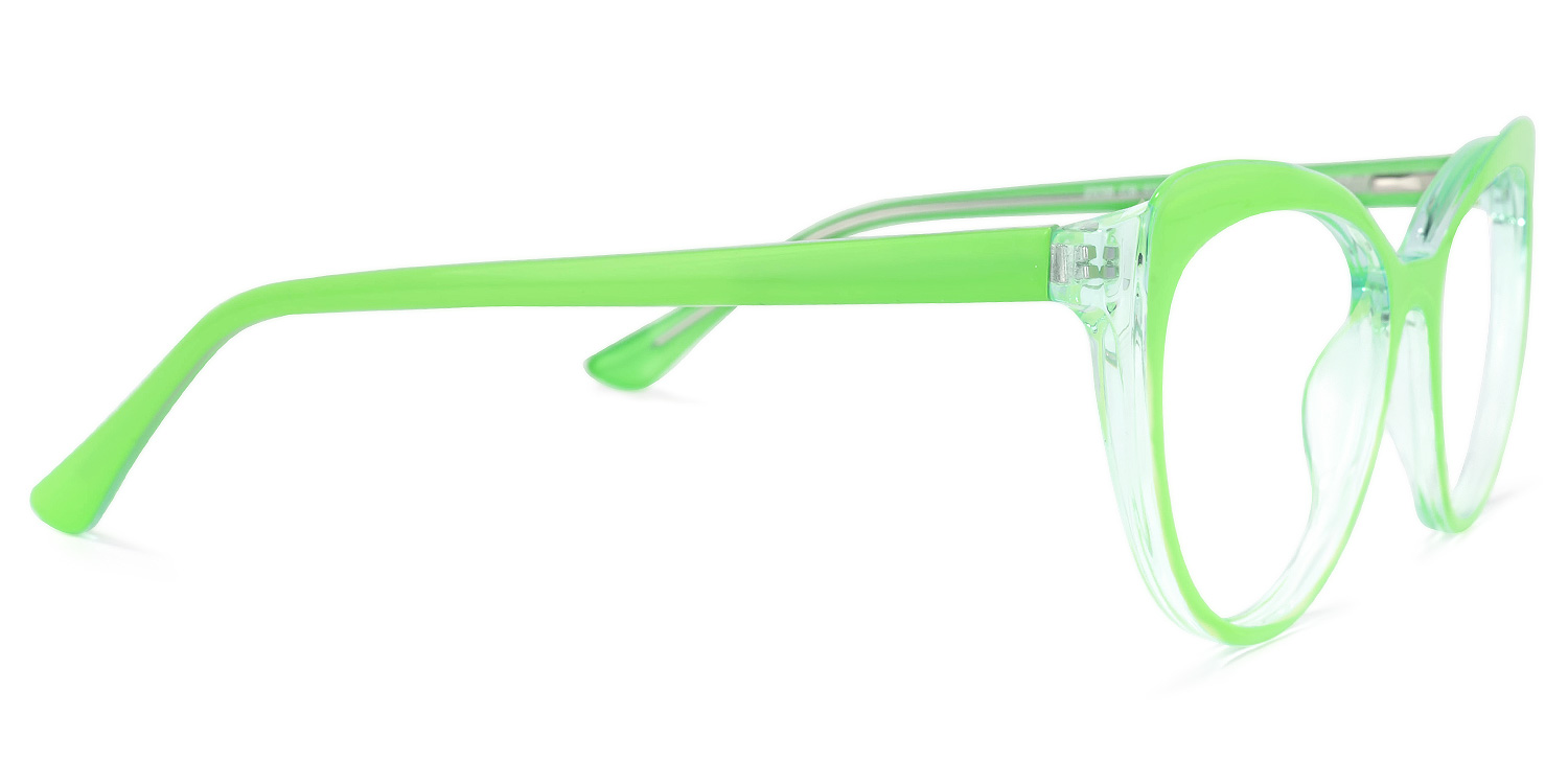 Torrence Cateye Green Glasses | ZEELOOL Canada3
