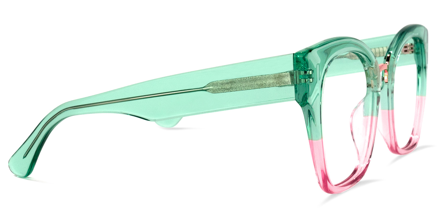 Denis Cat Eye Pink Glasses | ZEELOOL Canada3