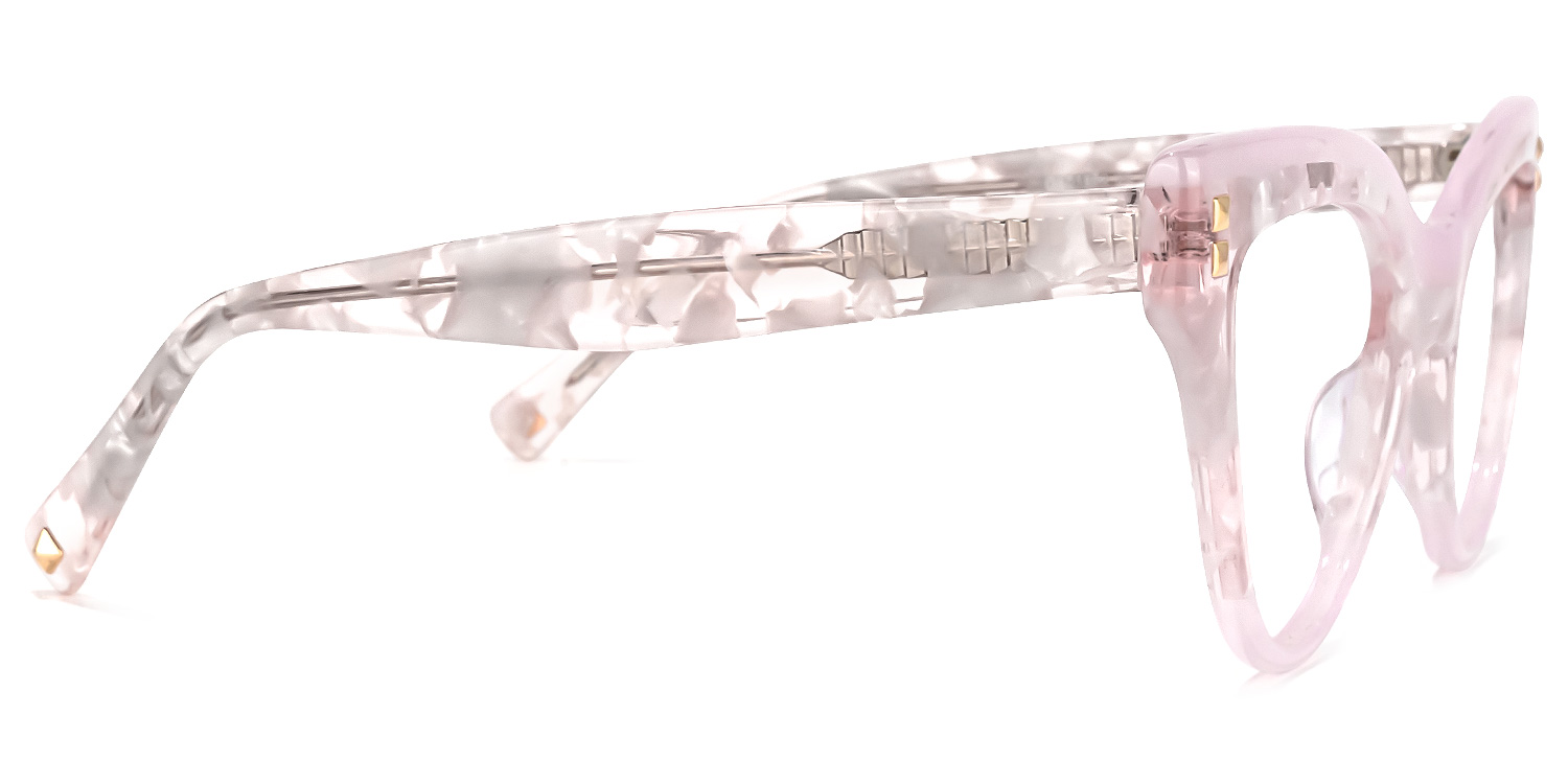 Cascata Cateye Pink Glasses3