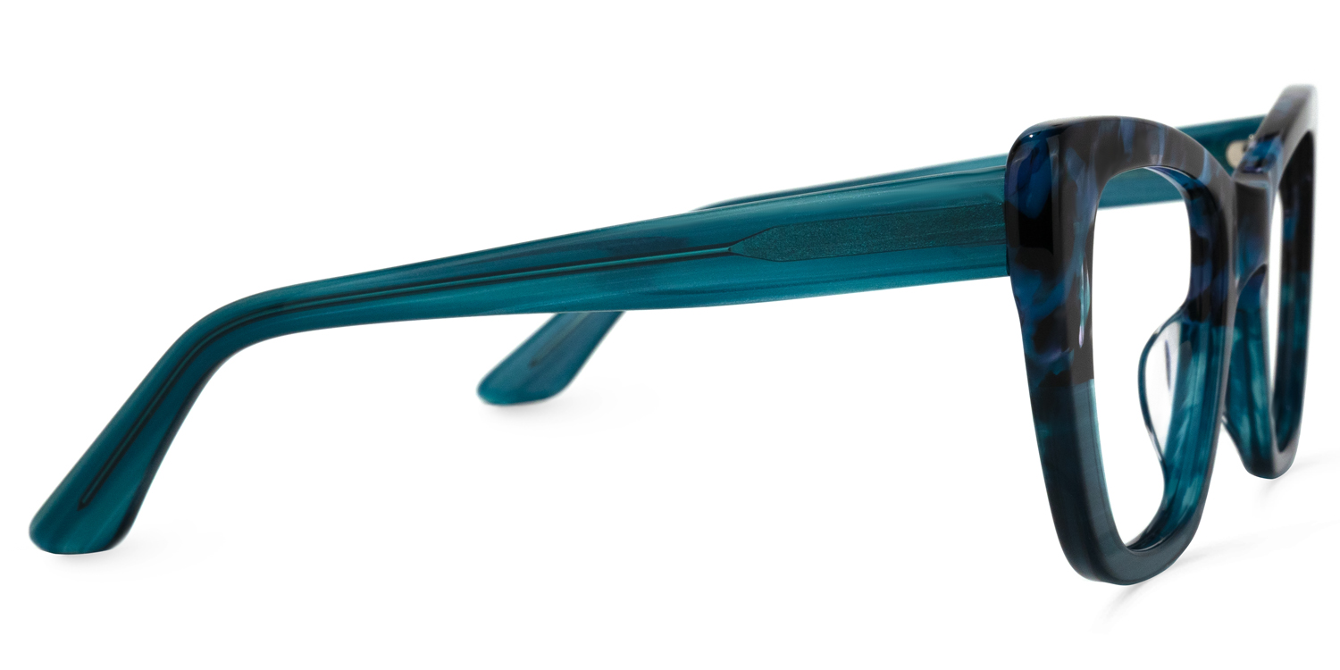 Lewis Cateye Blue Glasses | ZEELOOL Canada3