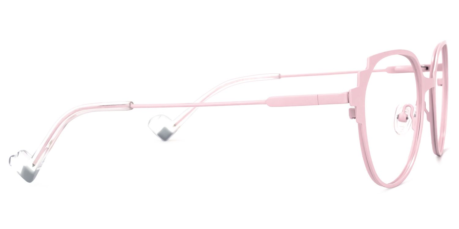 Lalita Geometric Pink Glasses | ZEELOOL Canada3