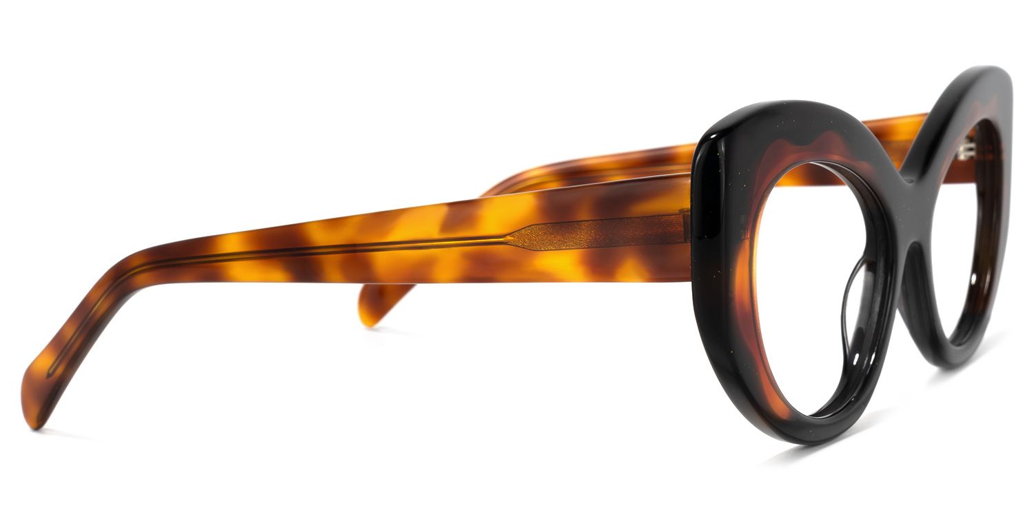 Toffee-Bites Cateye Tortoise Glasses | ZEELOOL Canada3