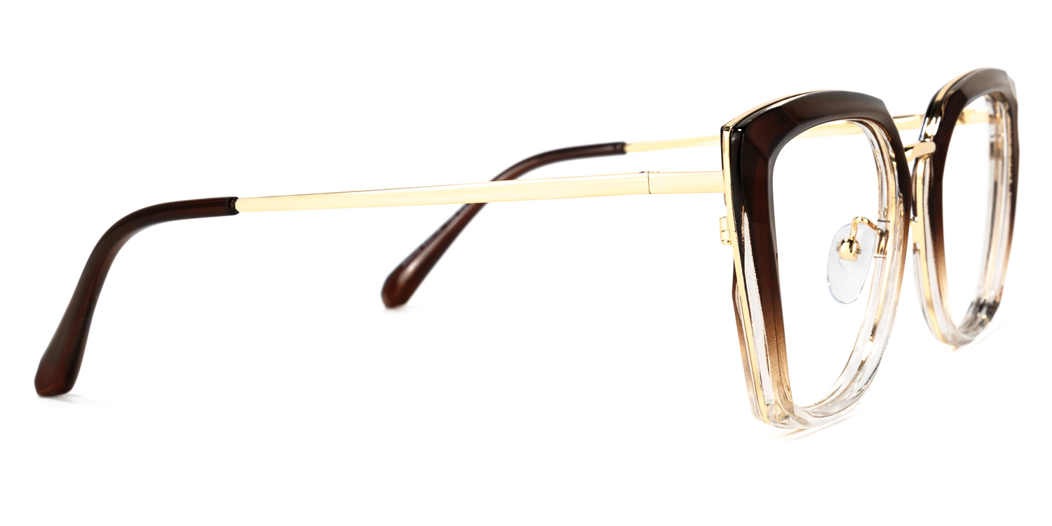 Matos Sqaure Brown Glasses | ZEELOOL Canada3