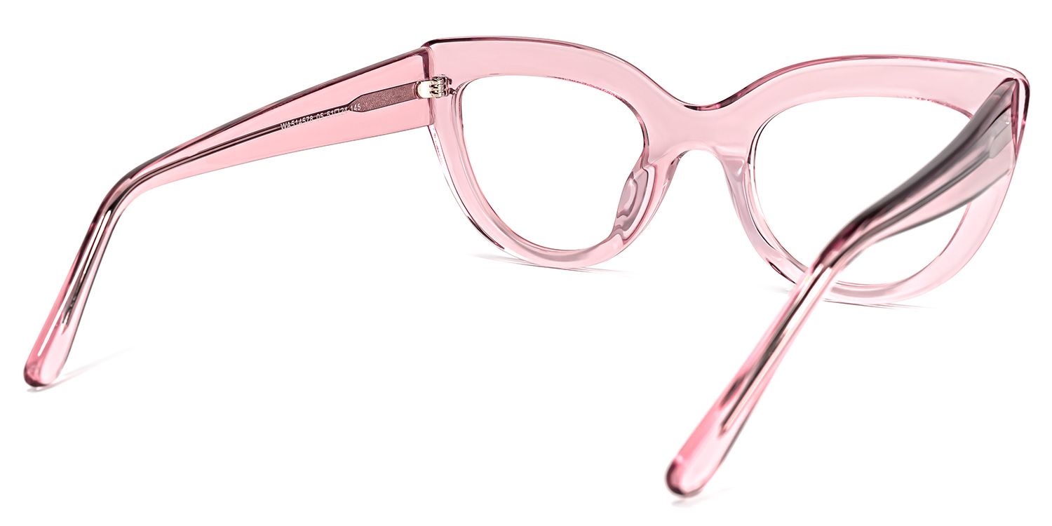 Caren Cateye Pink Glasses | ZEELOOL Canada3
