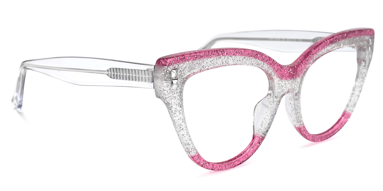 Cascata Cateye Crystal Glasses2