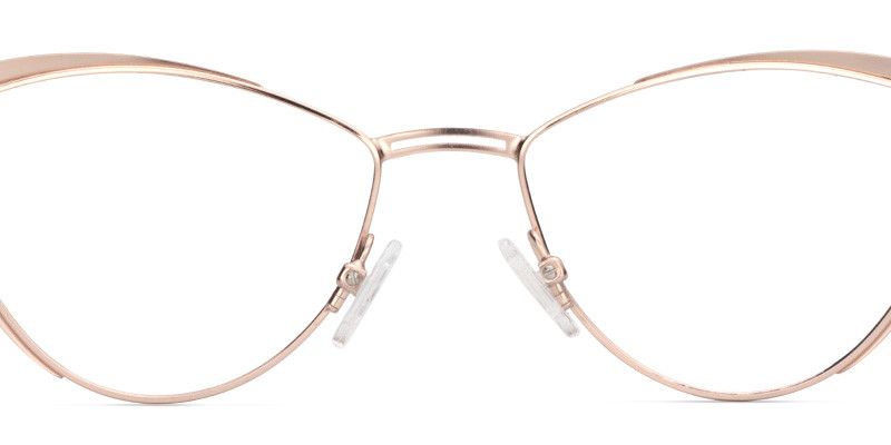 Sydney Cat Eye White Frame Glasses | ZEELOOL Canada5