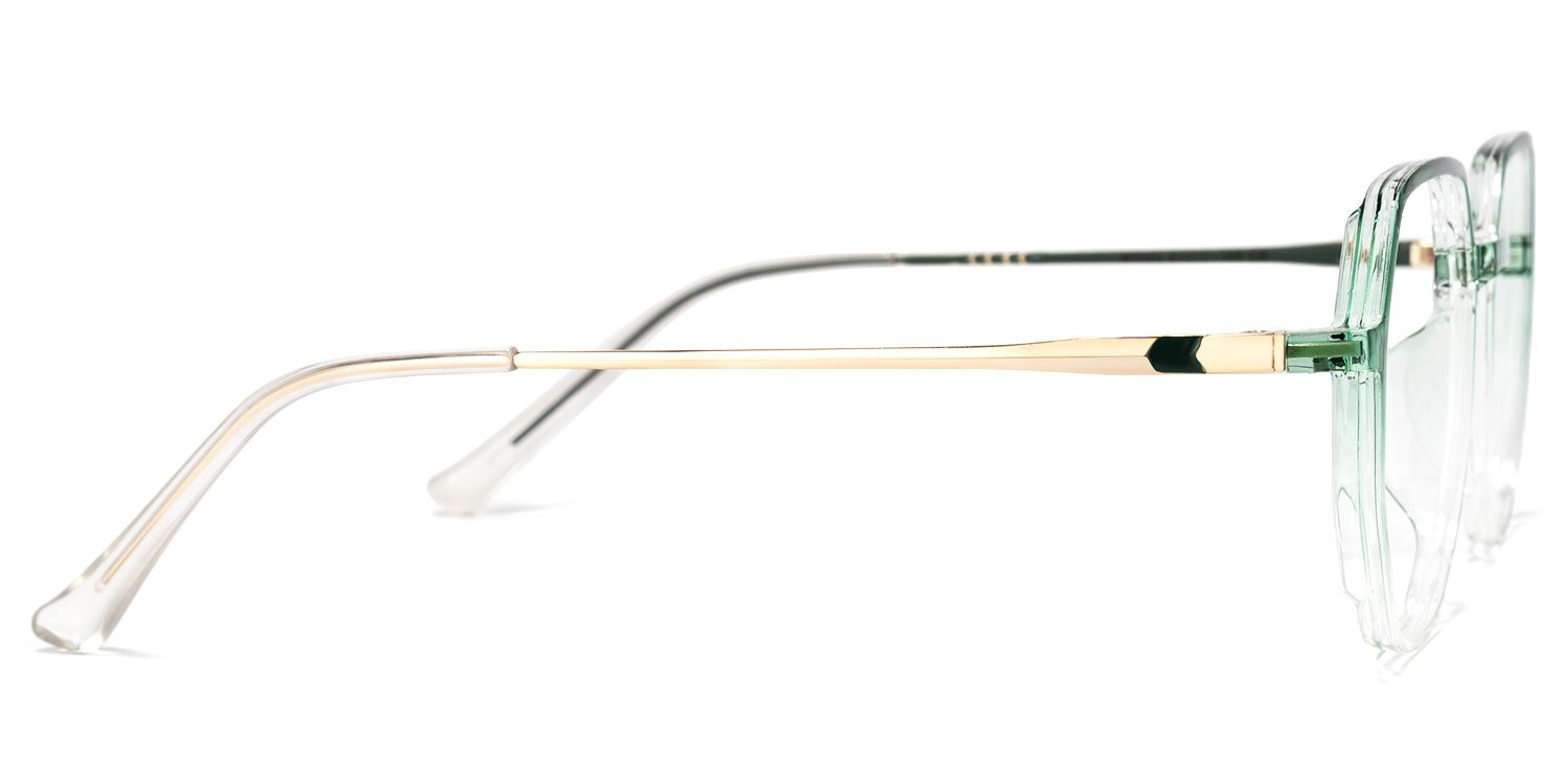 Gonzalez Geometric Green Glasses | ZEELOOL Canada3