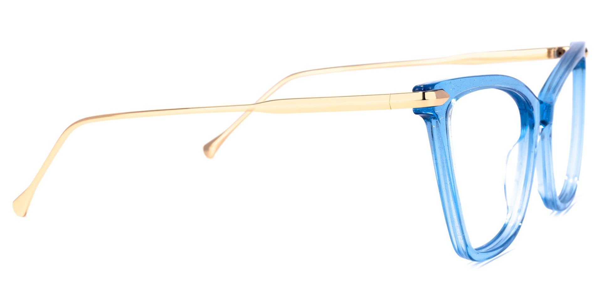 Hilary Butterfly Blue Glasses | ZEELOOL Canada2